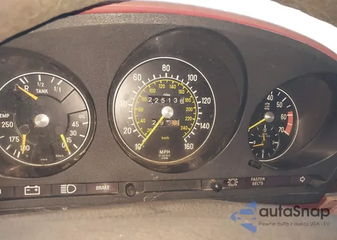 1979 Mercedes-Benz 450 z USA, uszkodzony, nr VIN 10702412027289